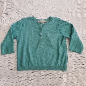 Bonpoint 🍒 unisex linen/cotton cardigan